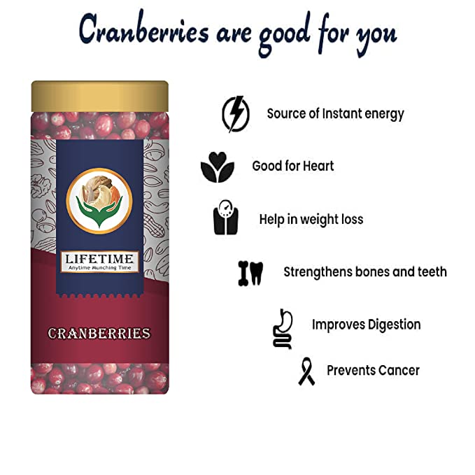 Dried Cranberry & Blueberry Combo Pack - 300gm x 2