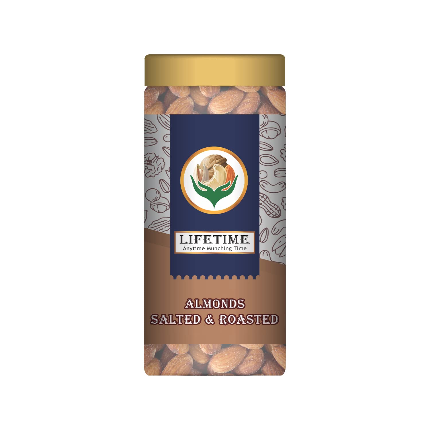 Premium Roasted & Salted Almonds  250g