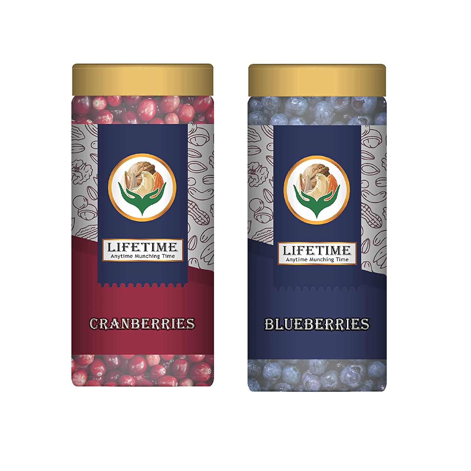 Dried Cranberry & Blueberry Combo Pack - 300gm x 2